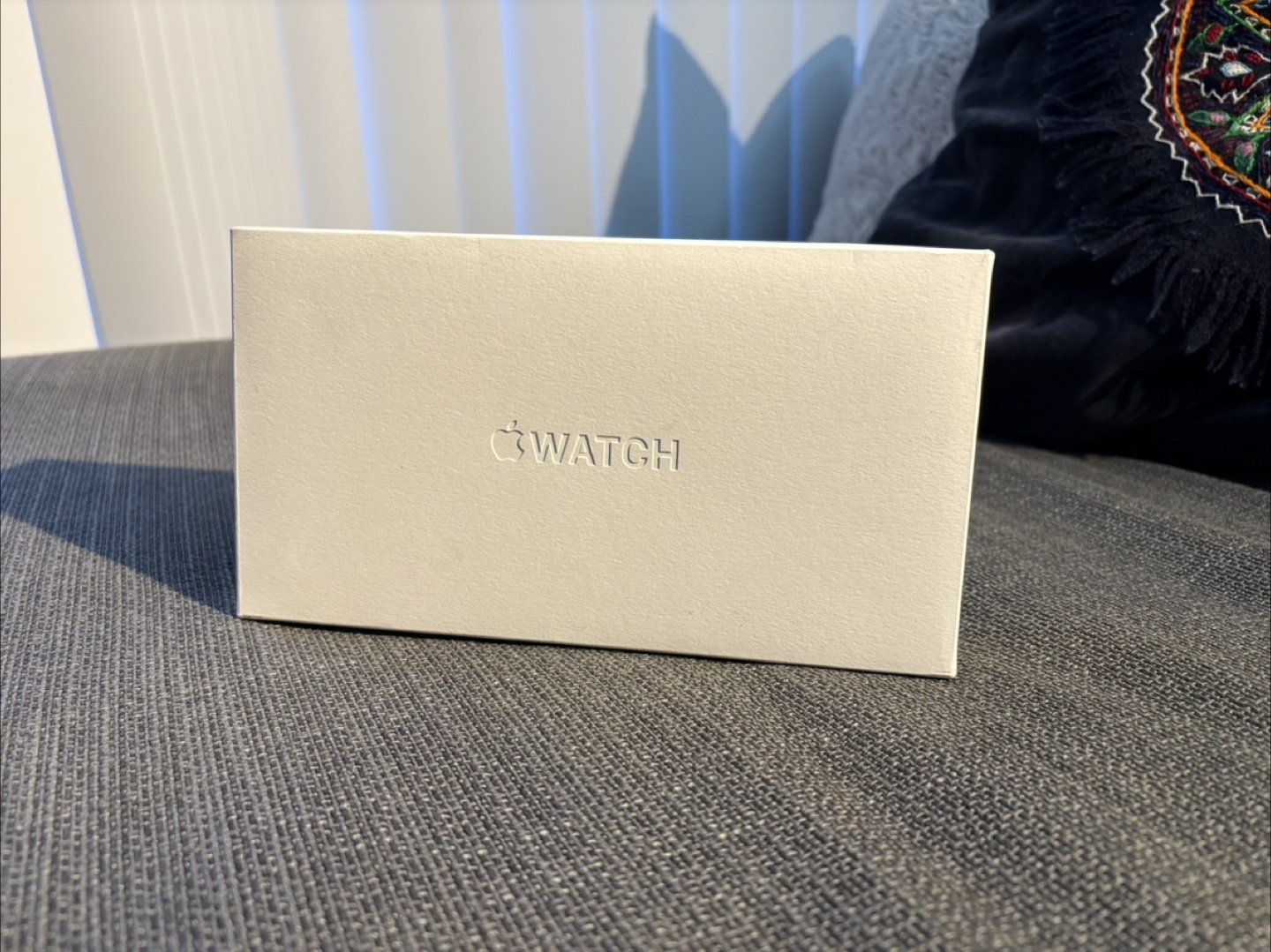 Apple Watch Titanium Blue Black 49mm - New!