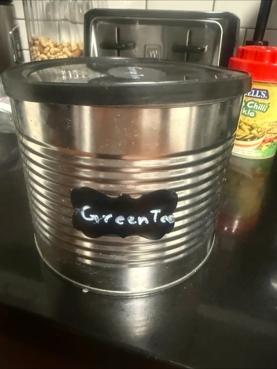 Metal Green Tea Storage Container 🇨🇦 thumbnail