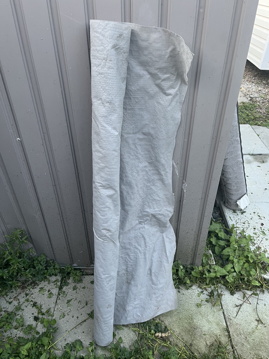 Grey Landscape Fabric