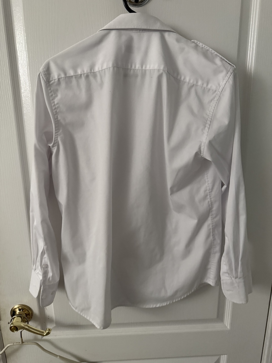 White Long Sleeve pilot Shirt - photo 2