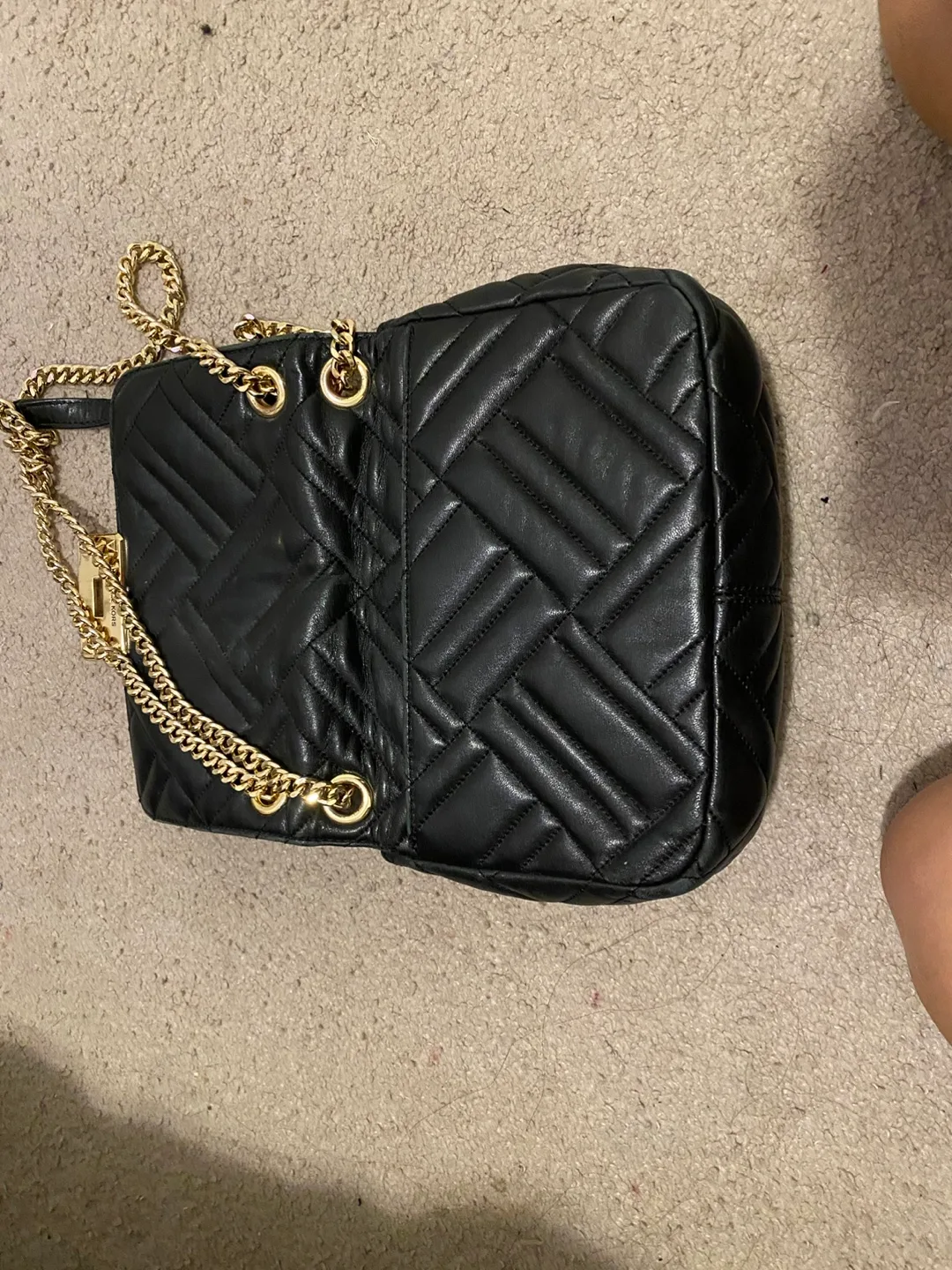 Michael Kors Black Quilted Shoulder Bag thumbnail