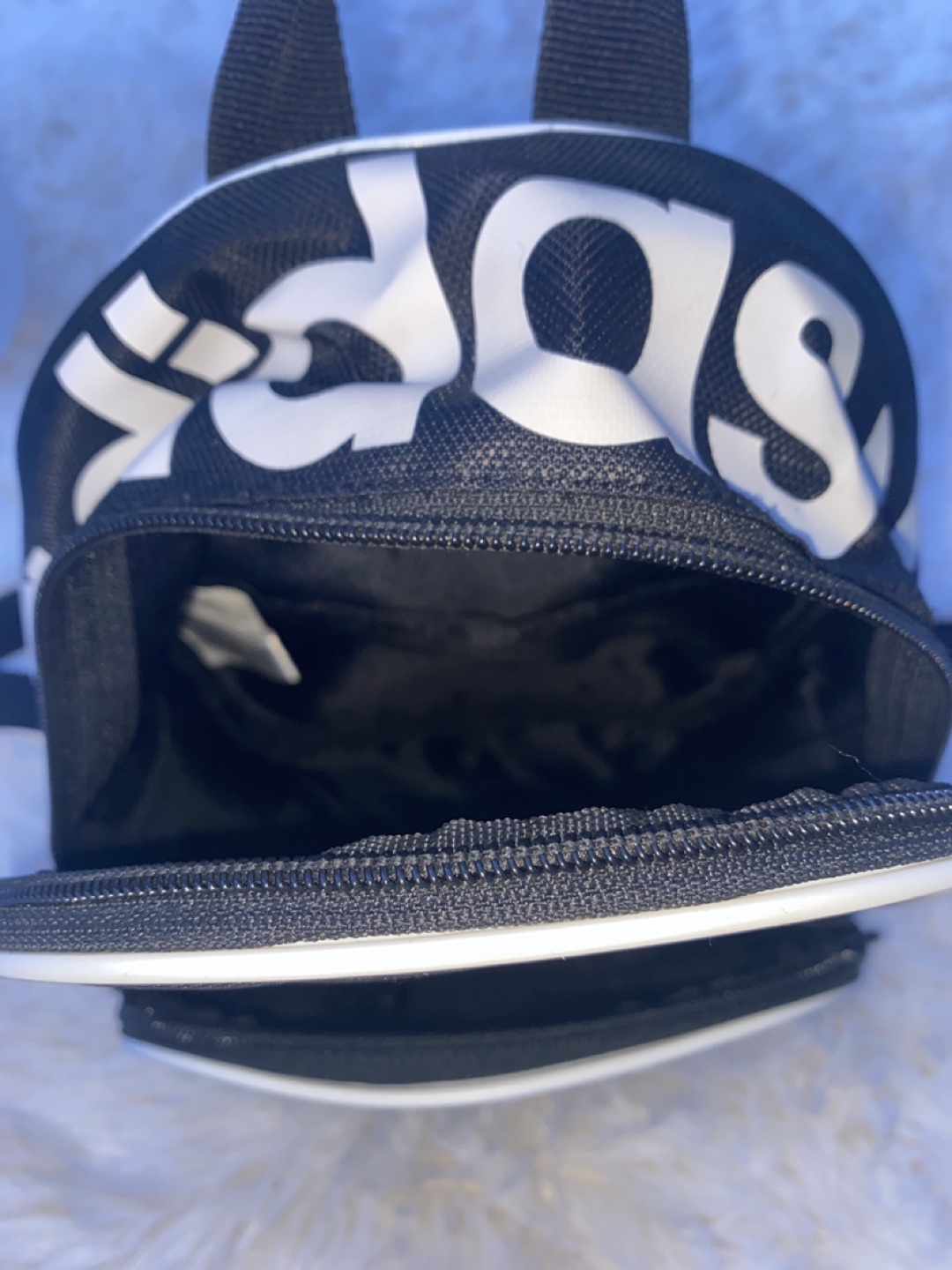 Adidas Mini Backpack Black & White - photo 3
