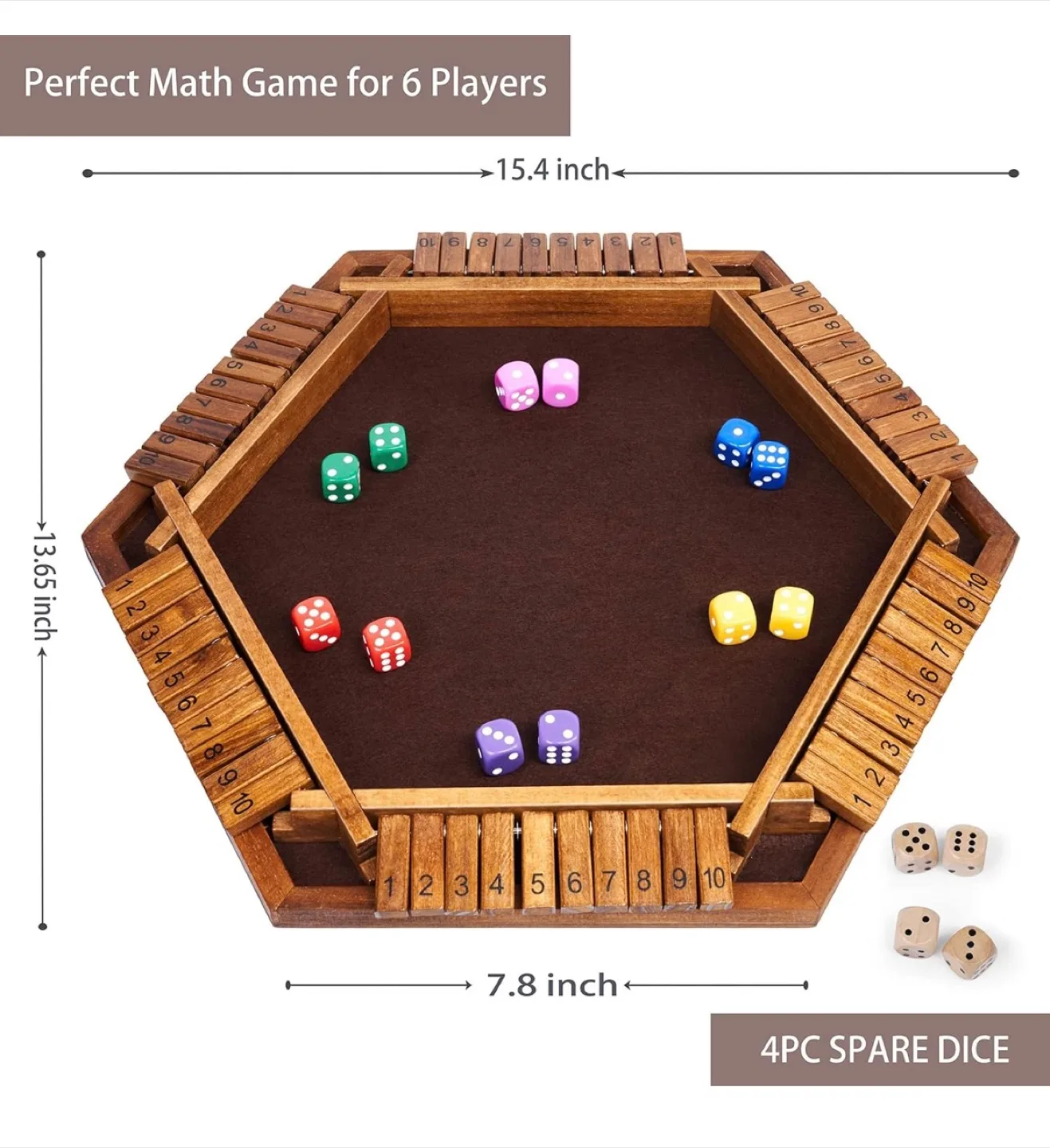 Shut The Box Game - Perfect Math Game for Kids thumbnail