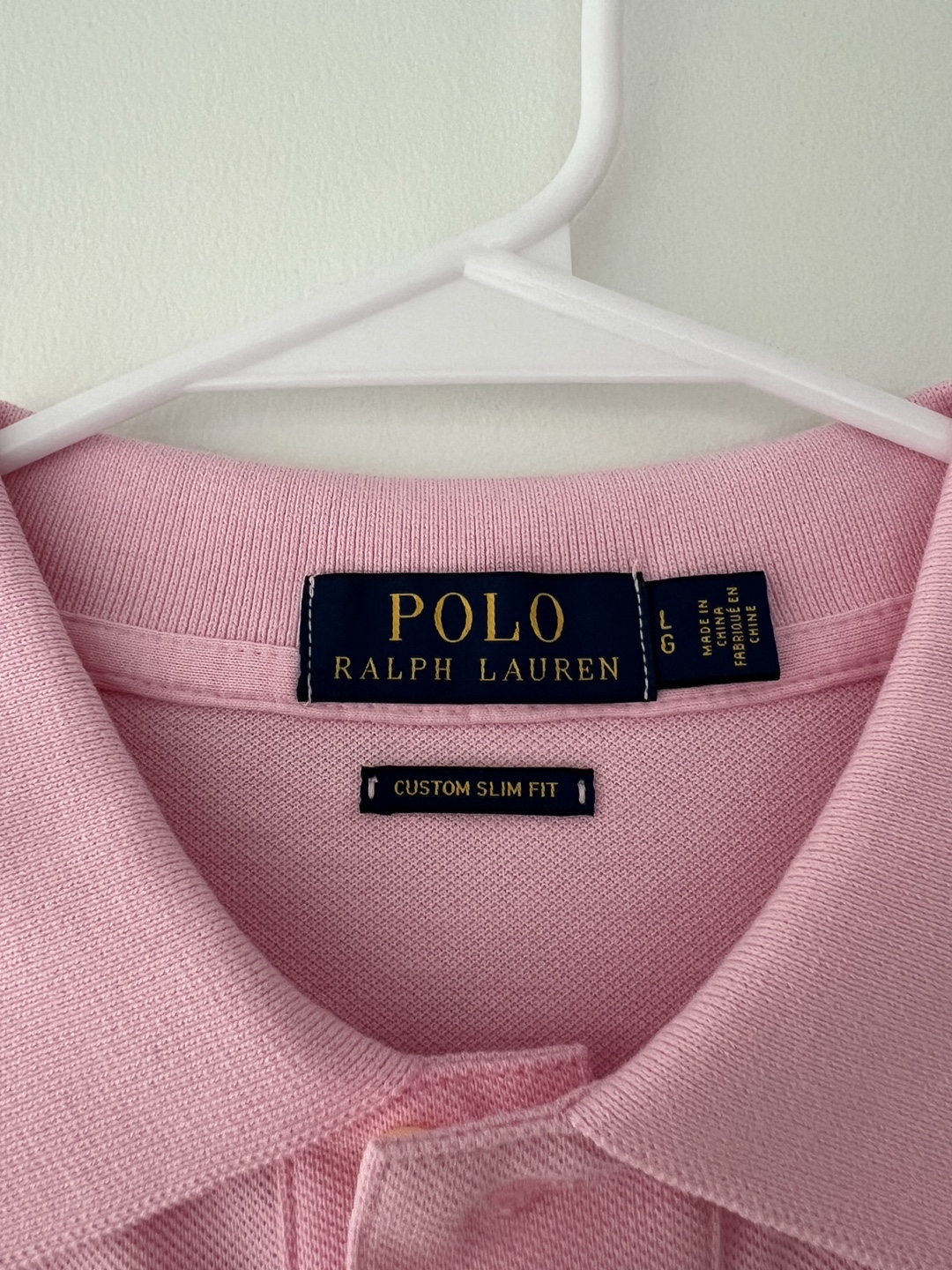 Ralph Lauren Pink Polo Shirt - Size Large - photo 3