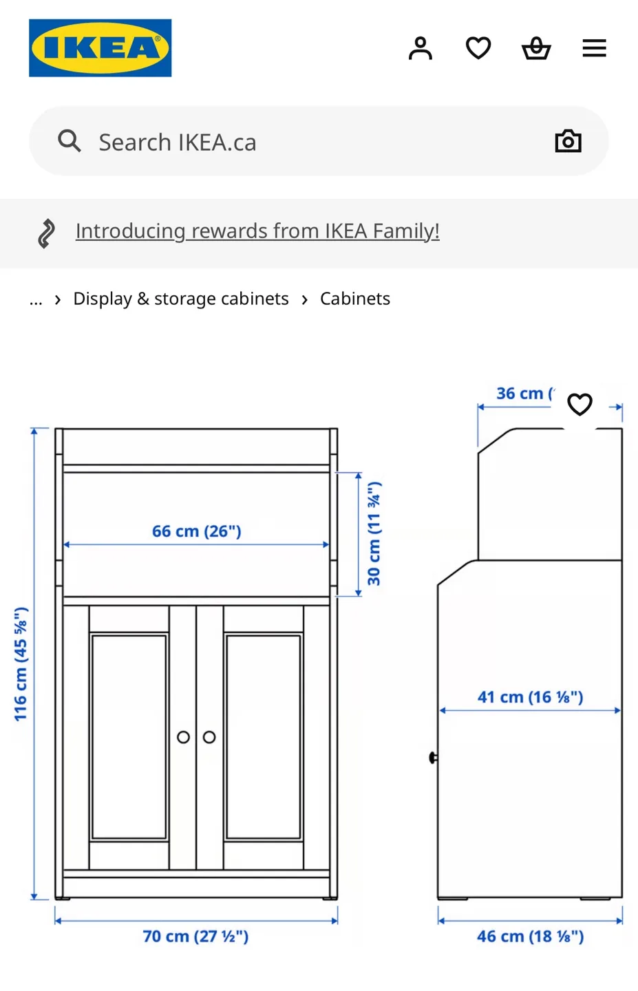 IKEA Hemnes White Storage Cabinet image indicator(2)