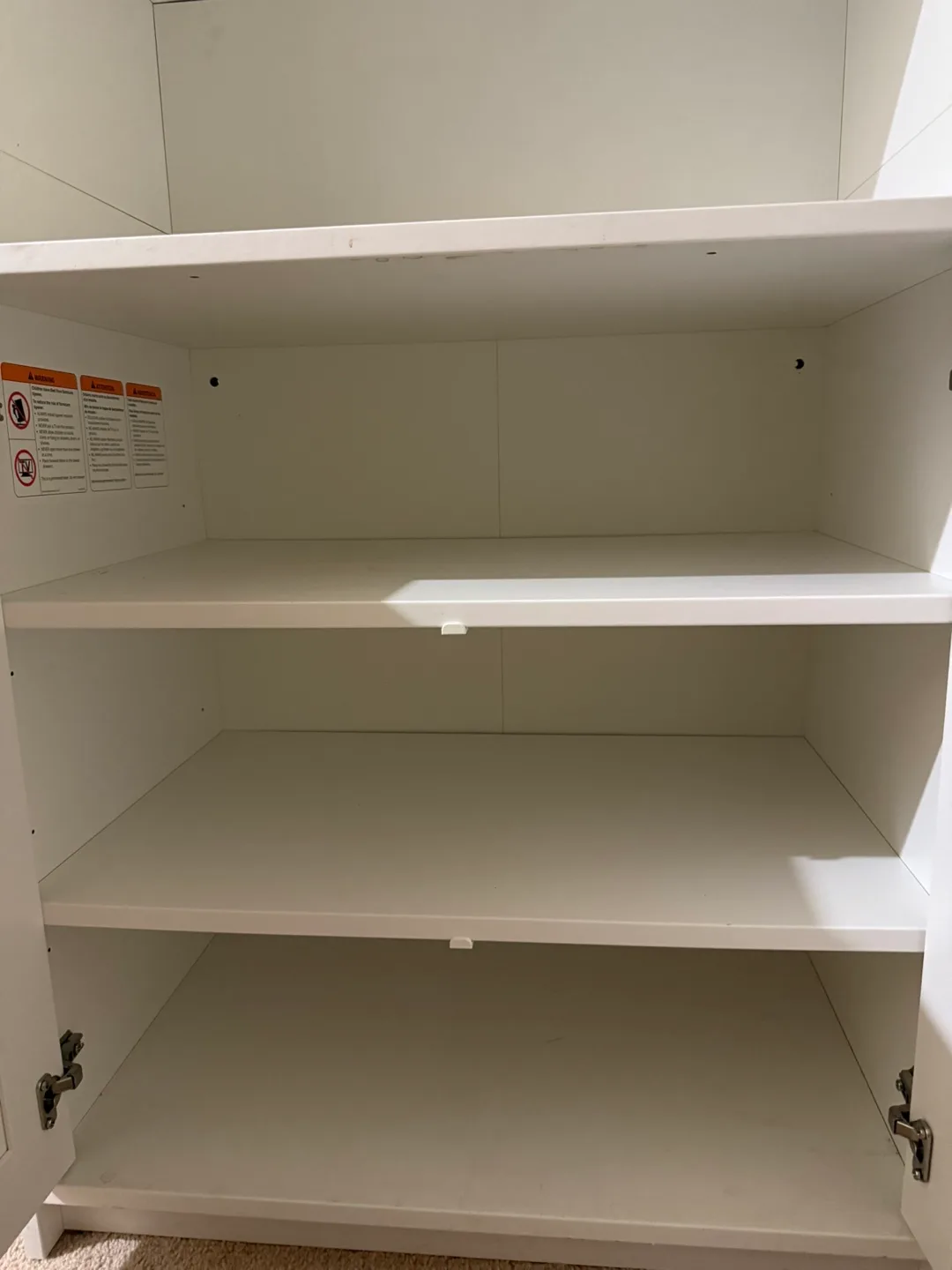 IKEA Hemnes White Storage Cabinet image indicator(6)