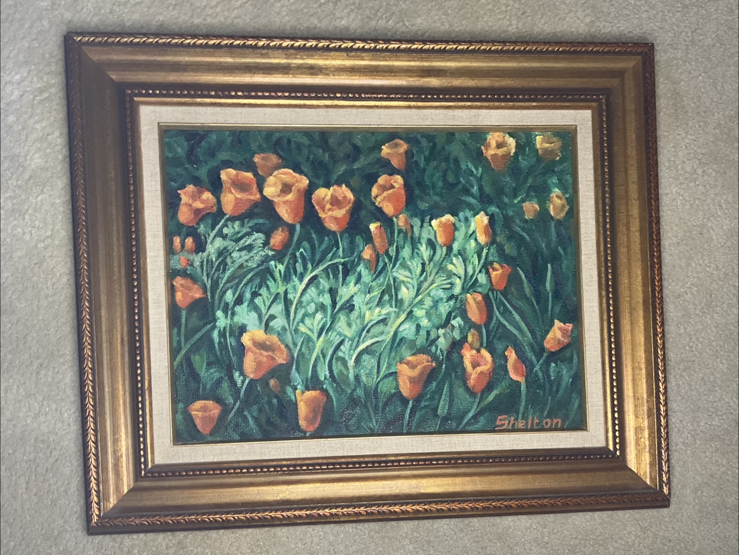 Shelton Floral Painting