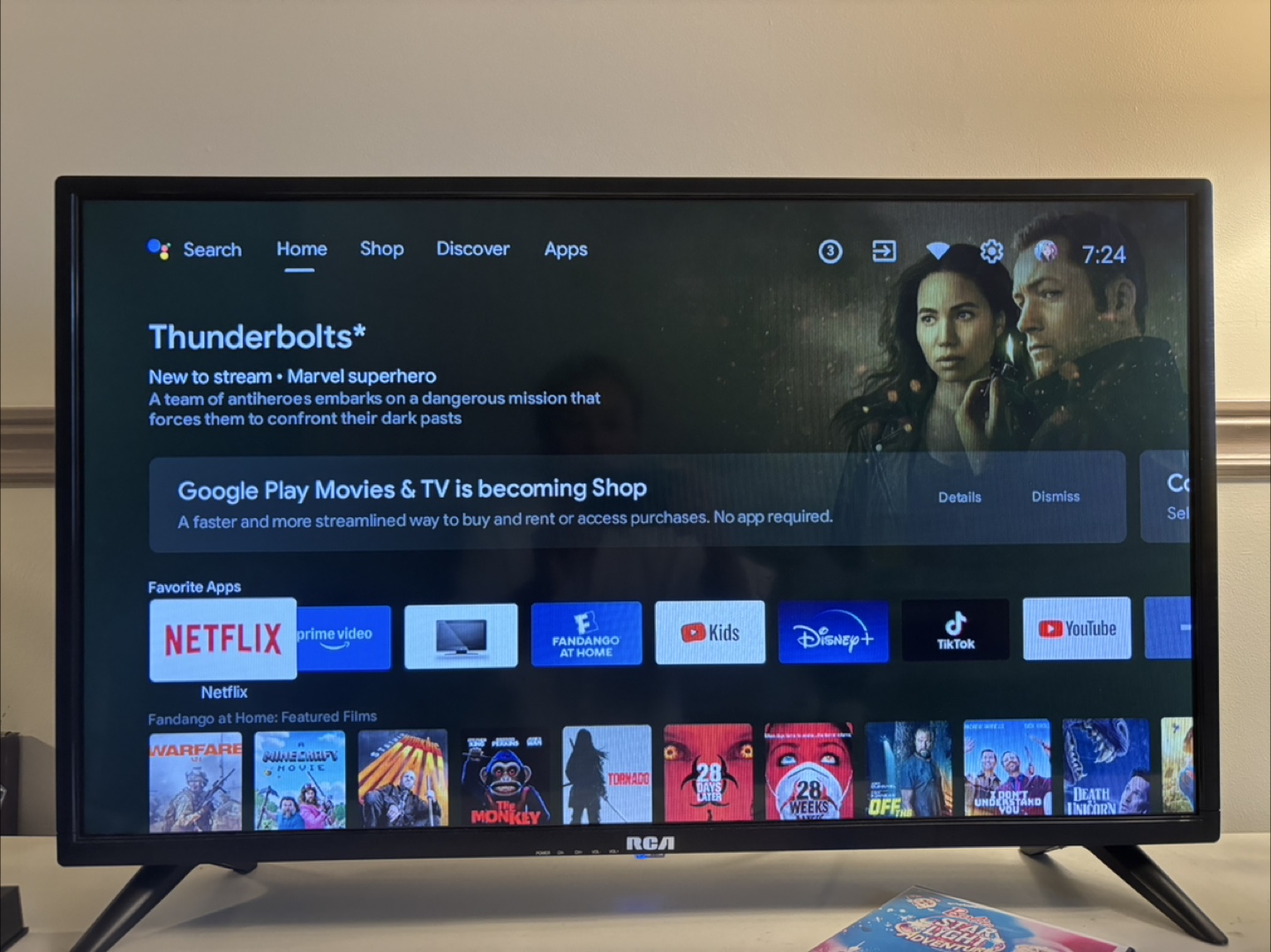 32” RCA Smart TV