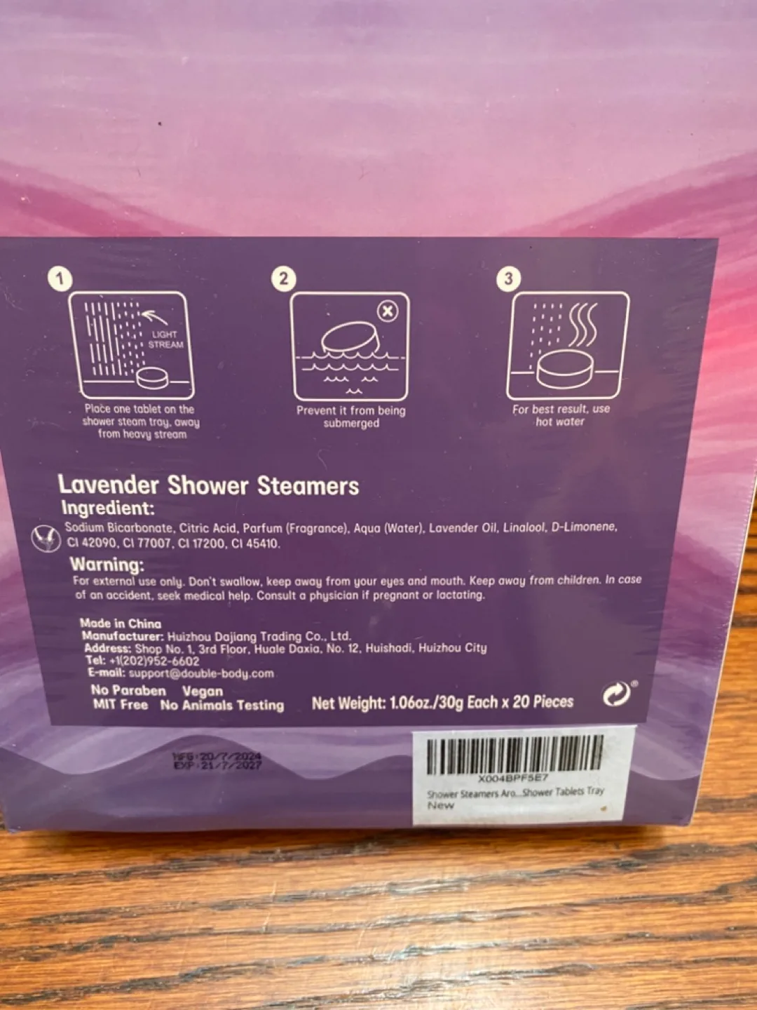 New Eusemia Dreamy Lavender Shower Steamers image indicator(3)