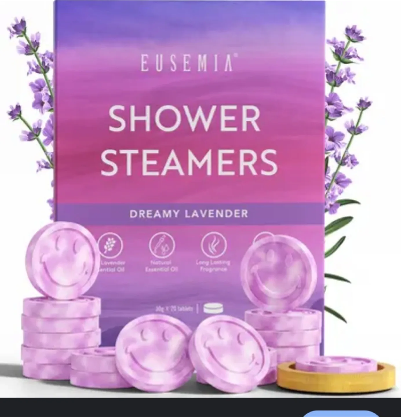 New Eusemia Dreamy Lavender Shower Steamers image indicator(2)