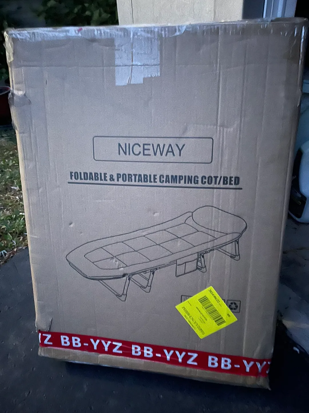 Foldable & Portable Camping Cot/Bed - Niceway image indicator(5)