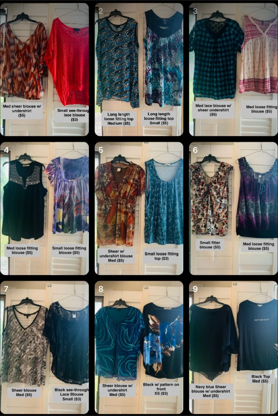 Several Women Tops, Blouse, Shirt starts at $3 thumbnail