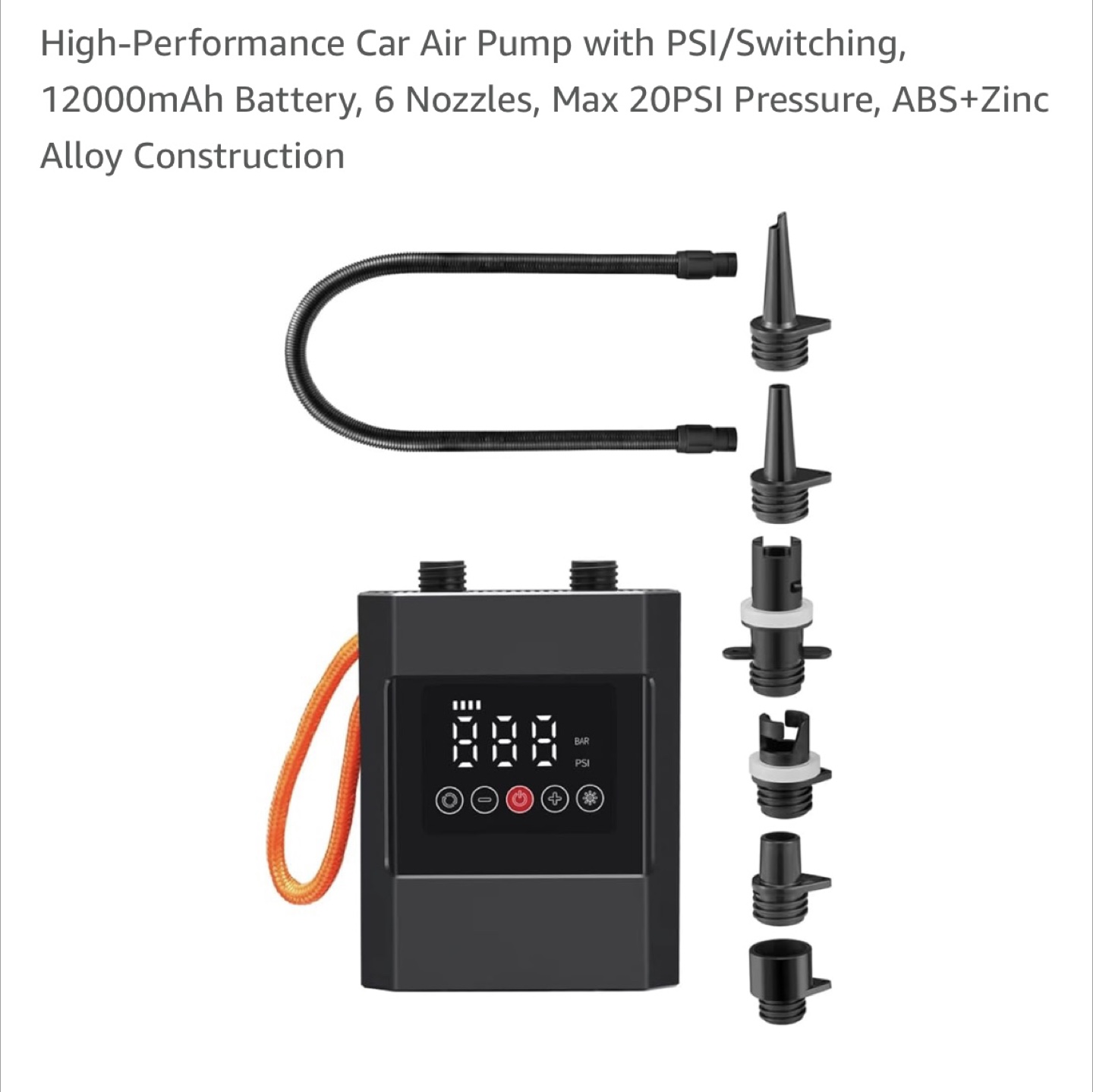 High-Performance Car Air Pump