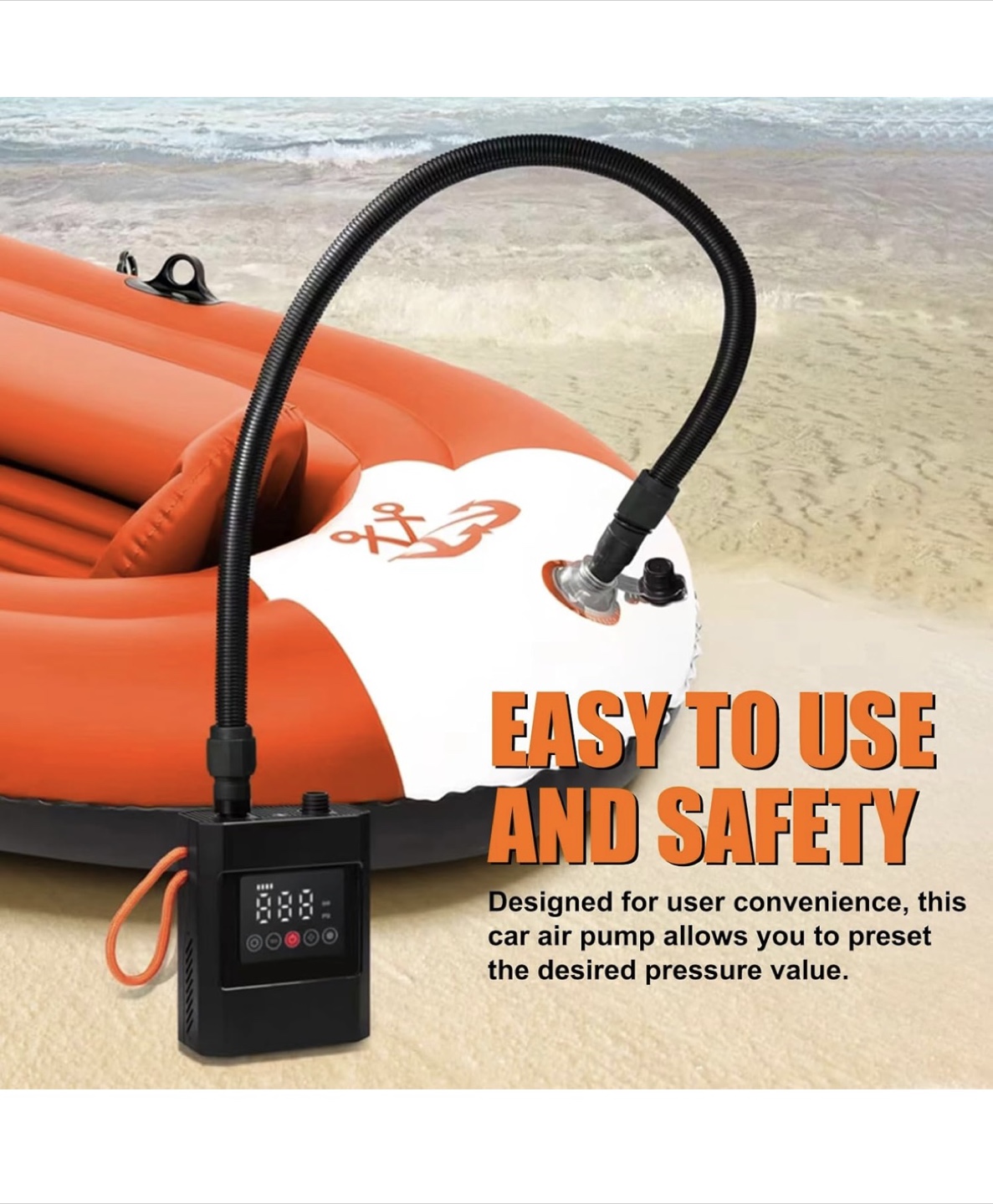 High-Performance Car Air Pump - photo 3