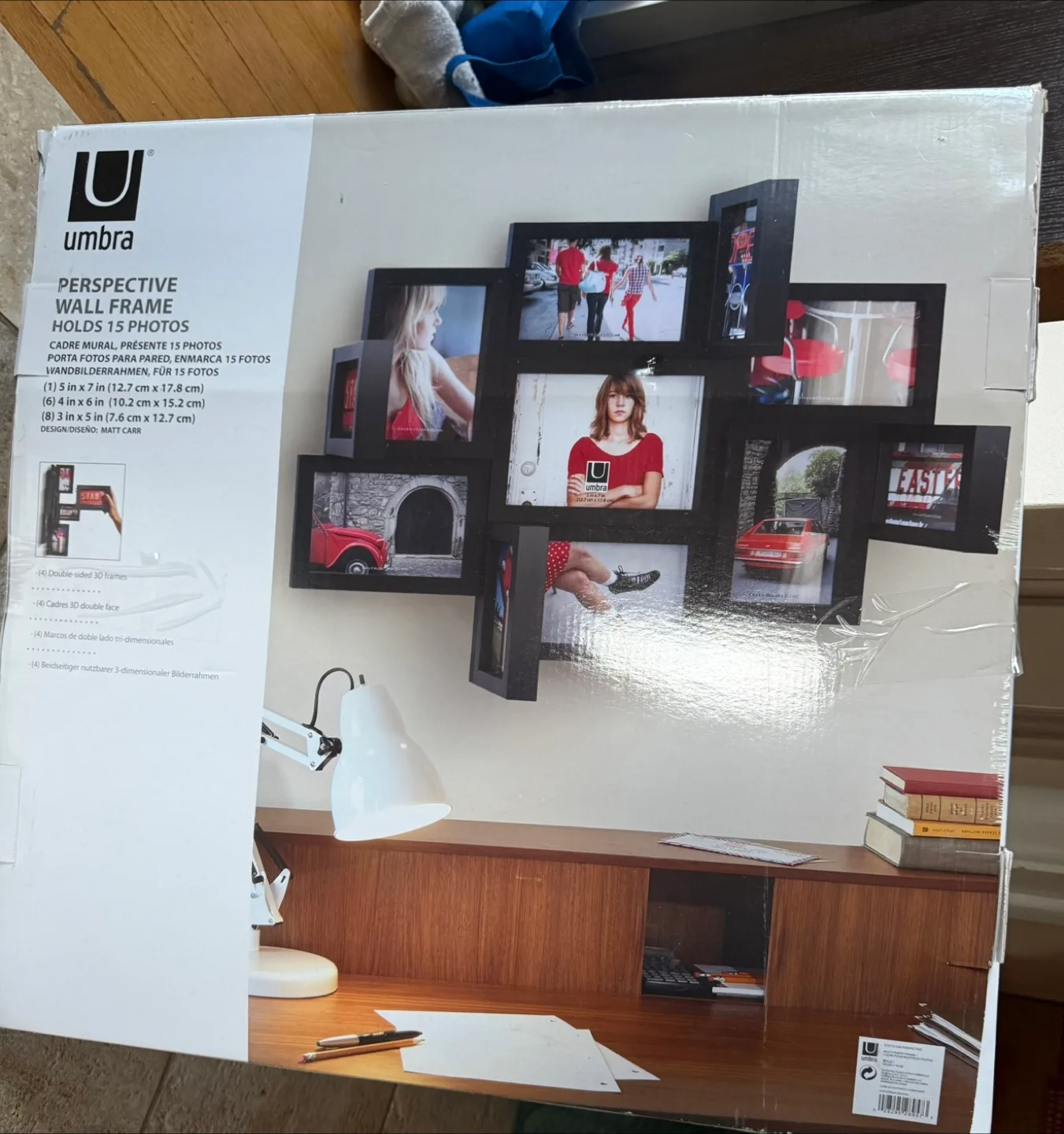 Umbra Perspective Wall Frame - Holds 15 Photos thumbnail