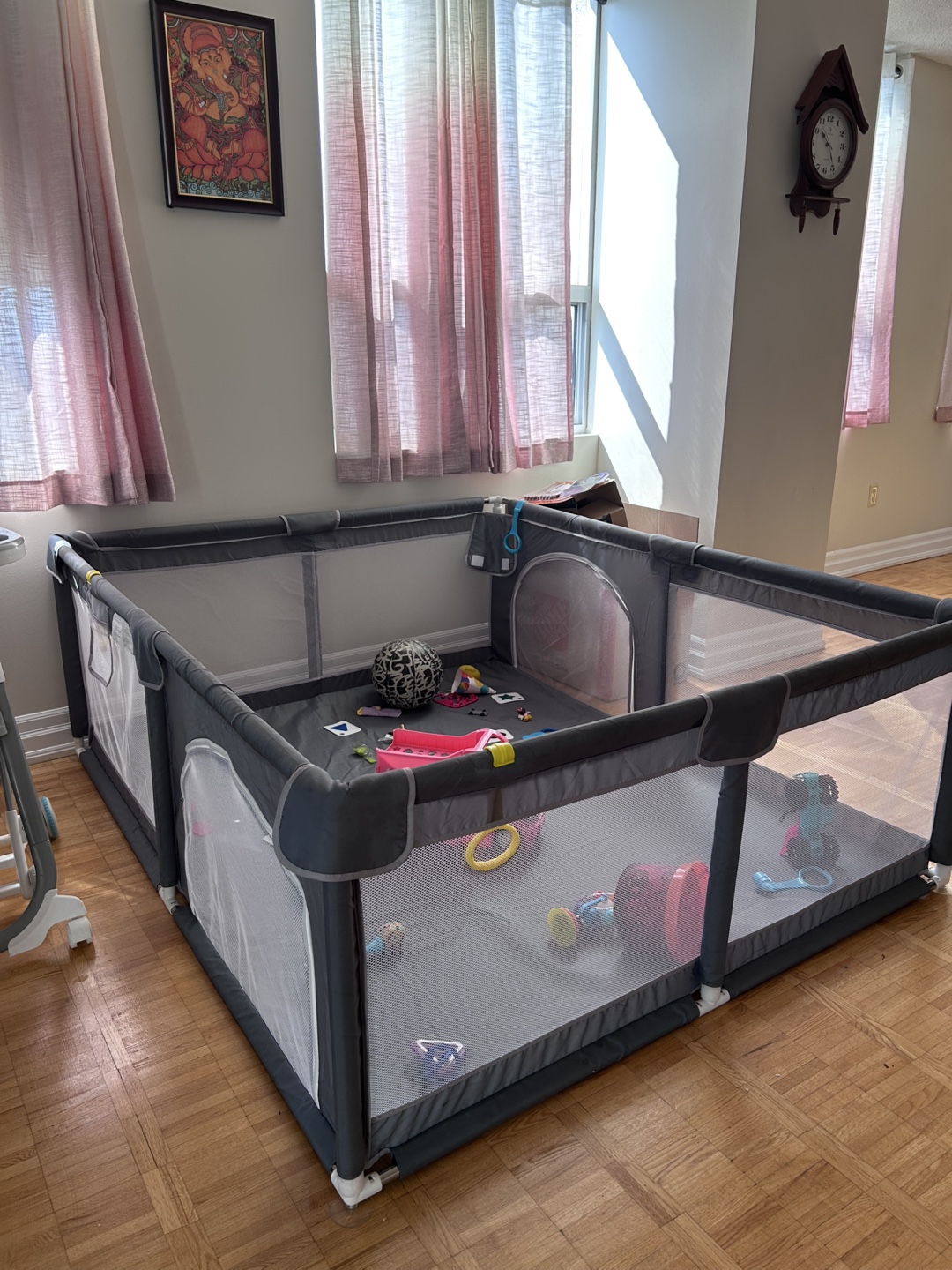 Grey Baby Playpen - photo 2