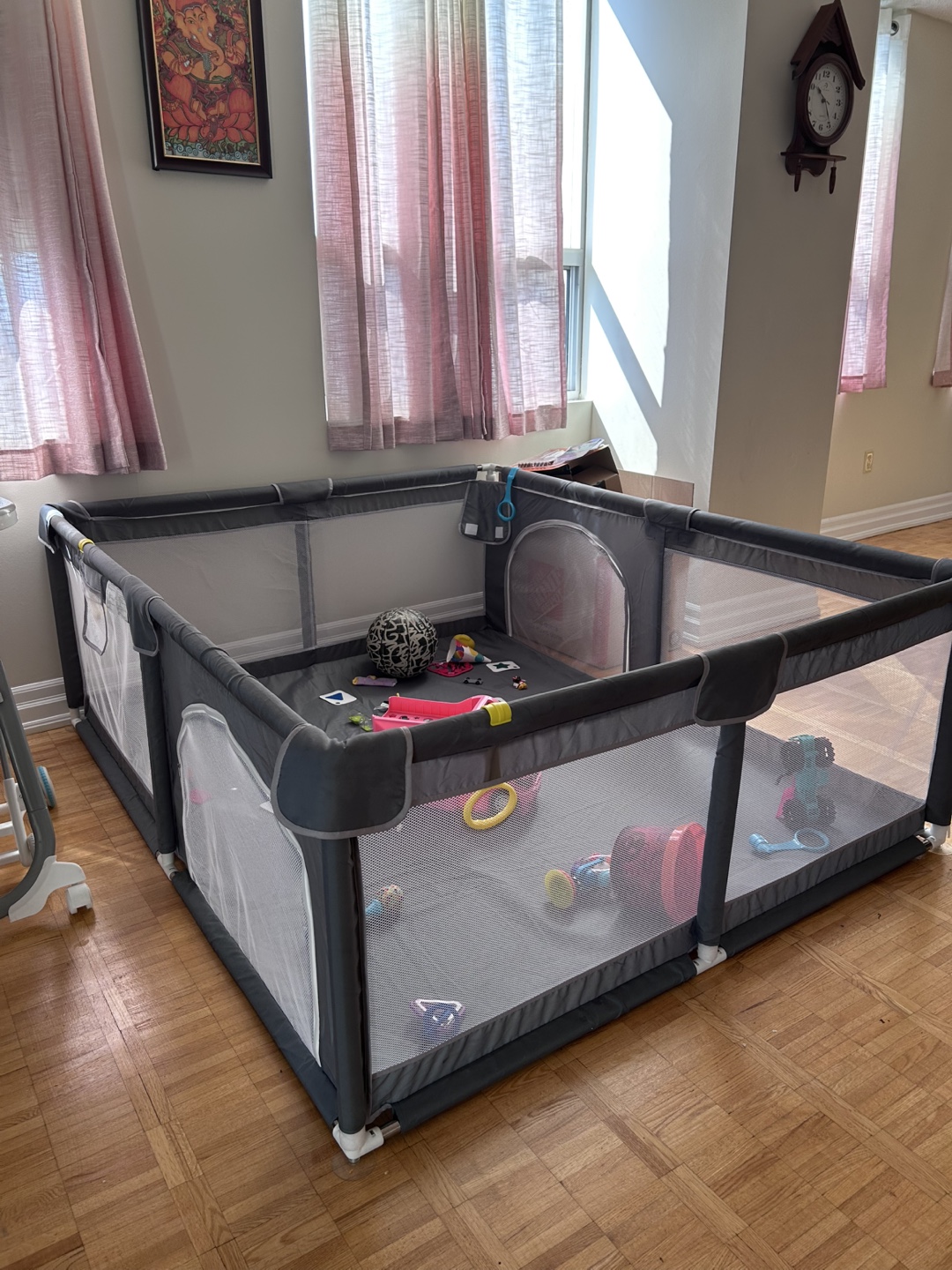 Grey Baby Playpen - photo 3