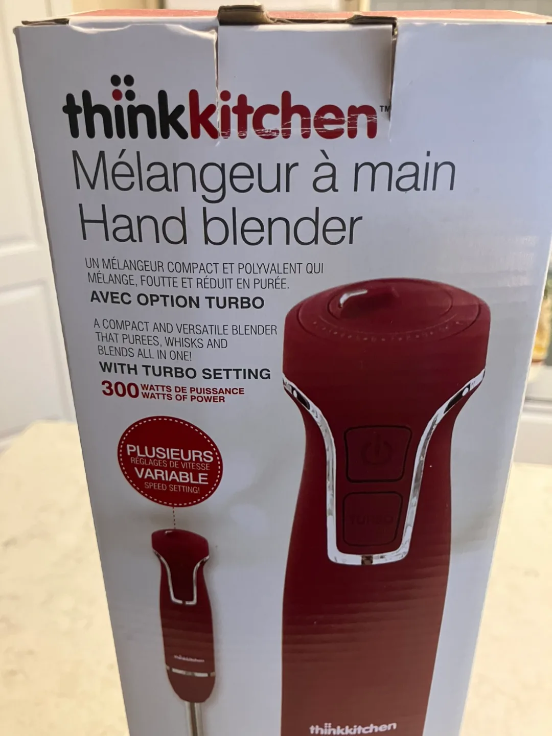 Thinkkitchen Hand Blender - Red thumbnail