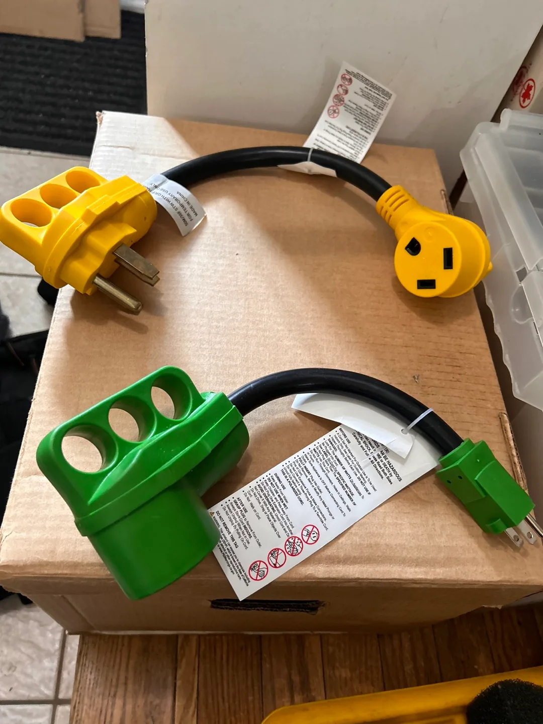 RV 30 Amp to 50 Amp Adapter thumbnail