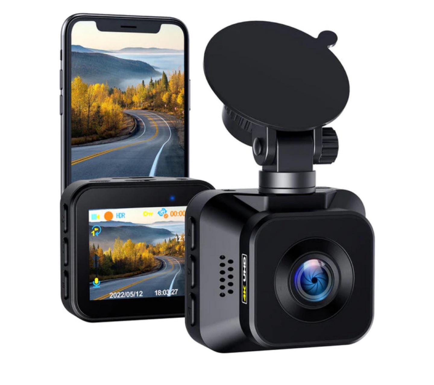 4K Dash Camera DC12 - New in Box!