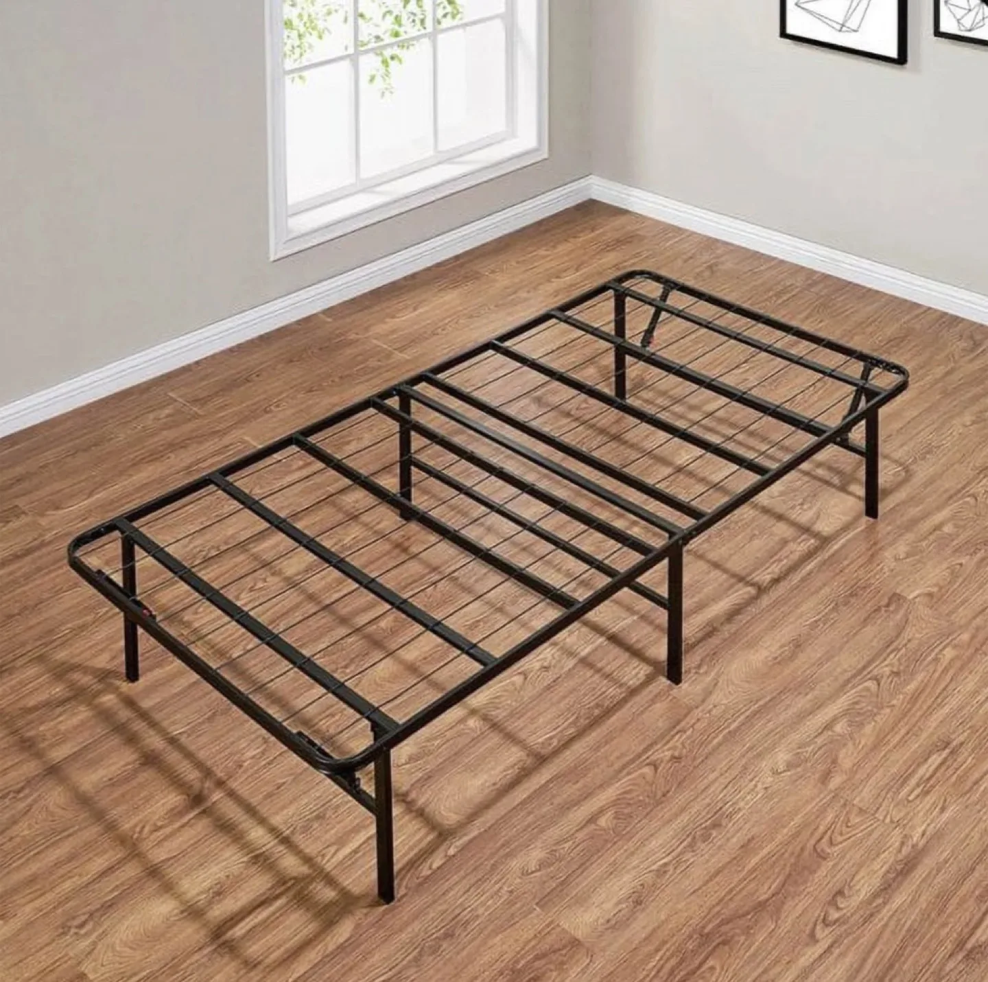 Twin XL 14" Foldable Steel Platform Bed Frame thumbnail