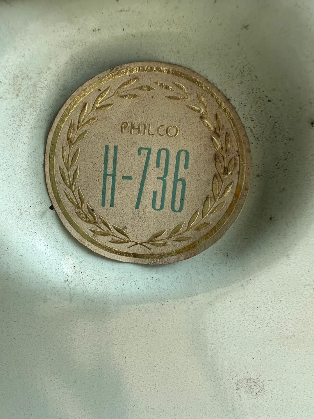 Vintage Philco Refrigerator - Model H 736 image indicator(6)