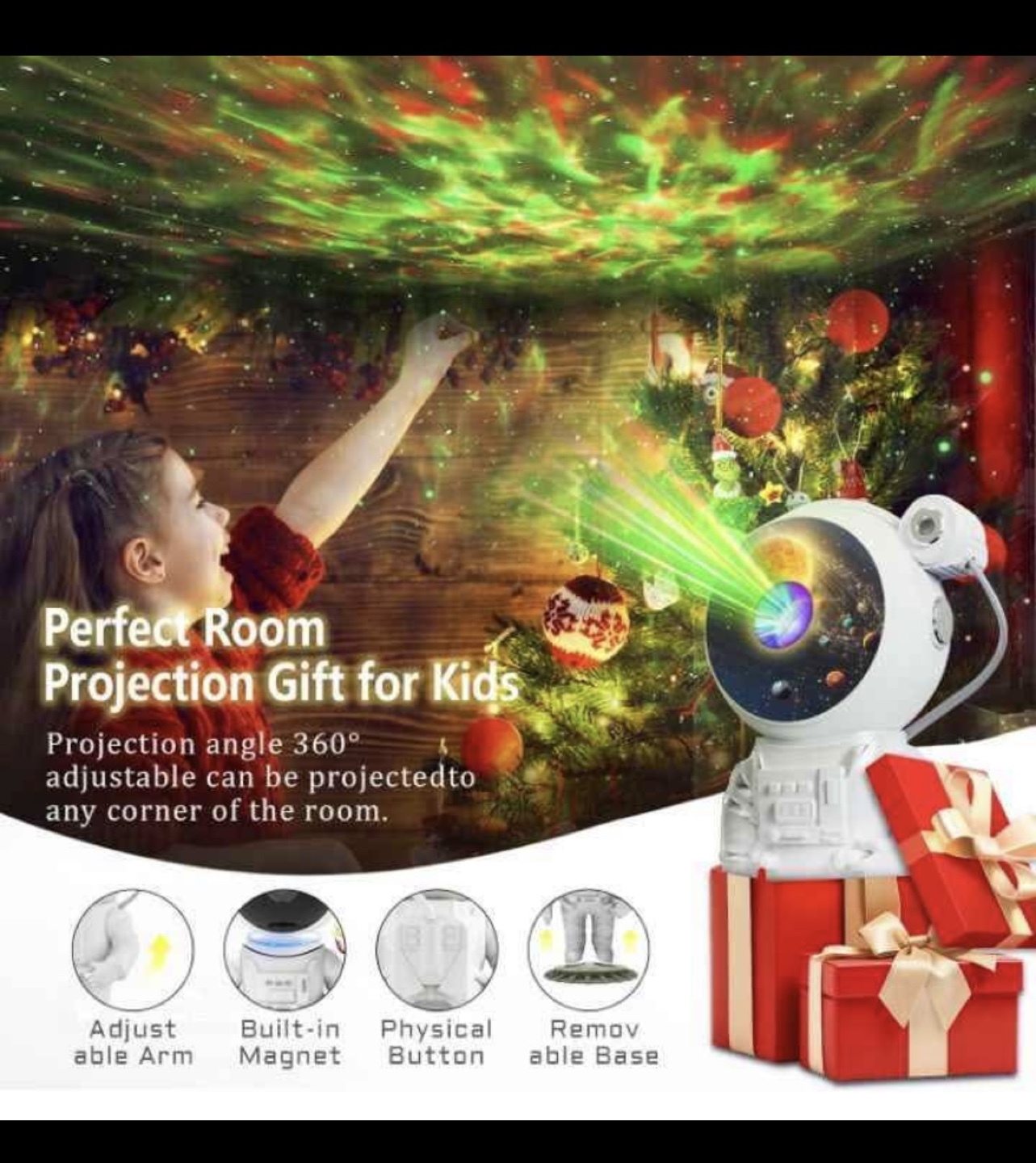 Astronaut Nebula Projector - Galaxy Star Projector - photo 5