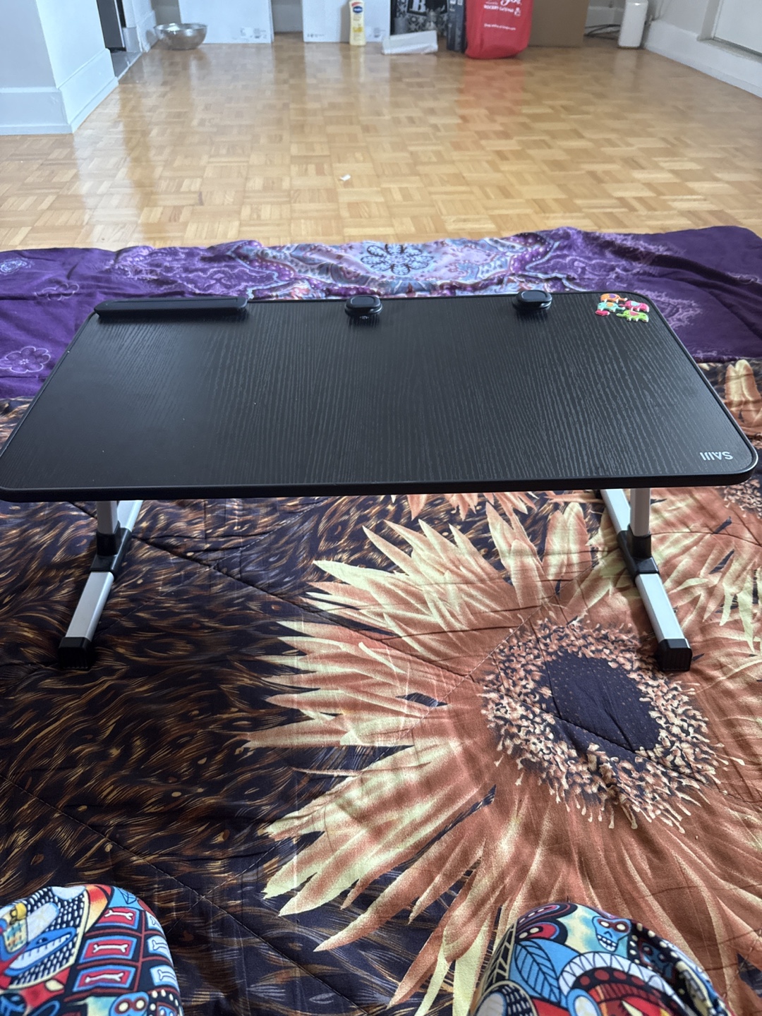 SAIJI Adjustable Laptop Bed Desk