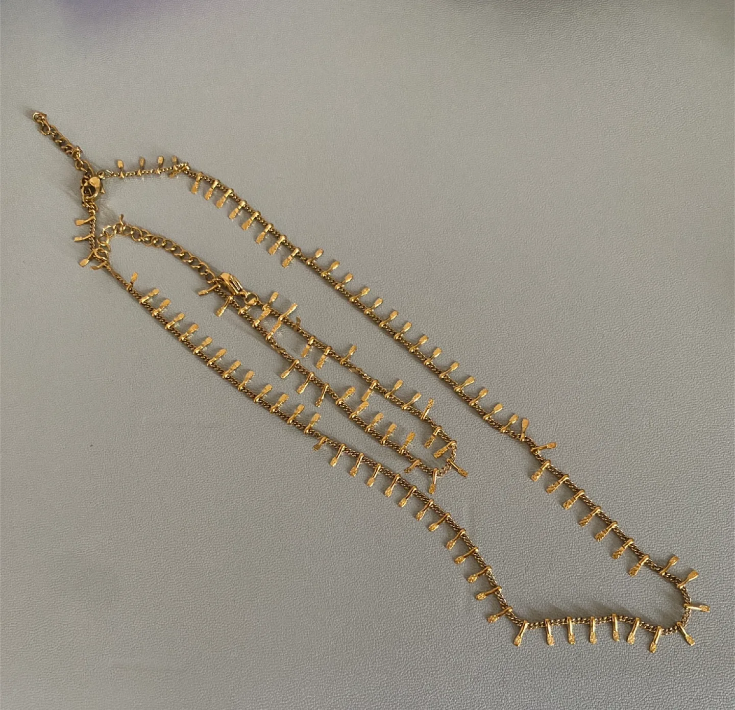 Gold-toned Necklace & Bracelet thumbnail