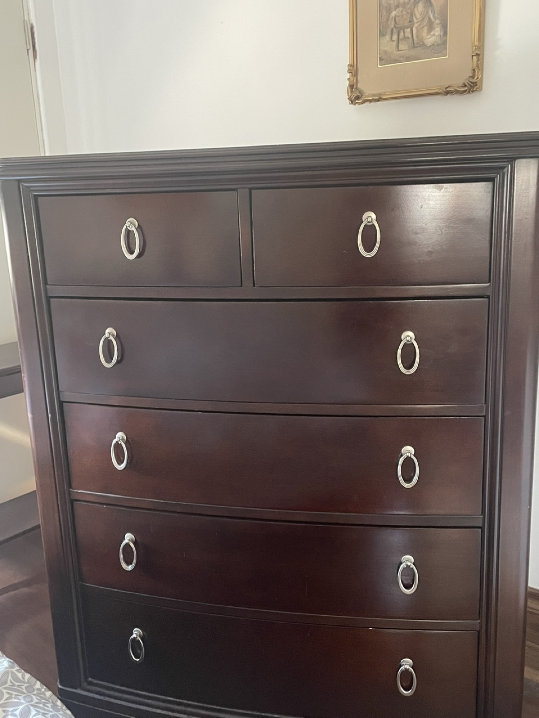 Solid dresser and night stand