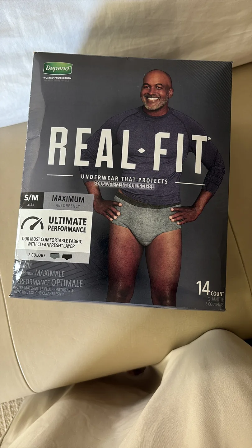Depend Real-Fit Underwear S/M - 14 Count thumbnail