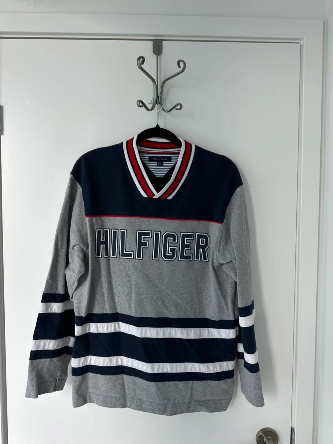 Tommy Hilfiger Grey Long Sleeve Shirt thumbnail