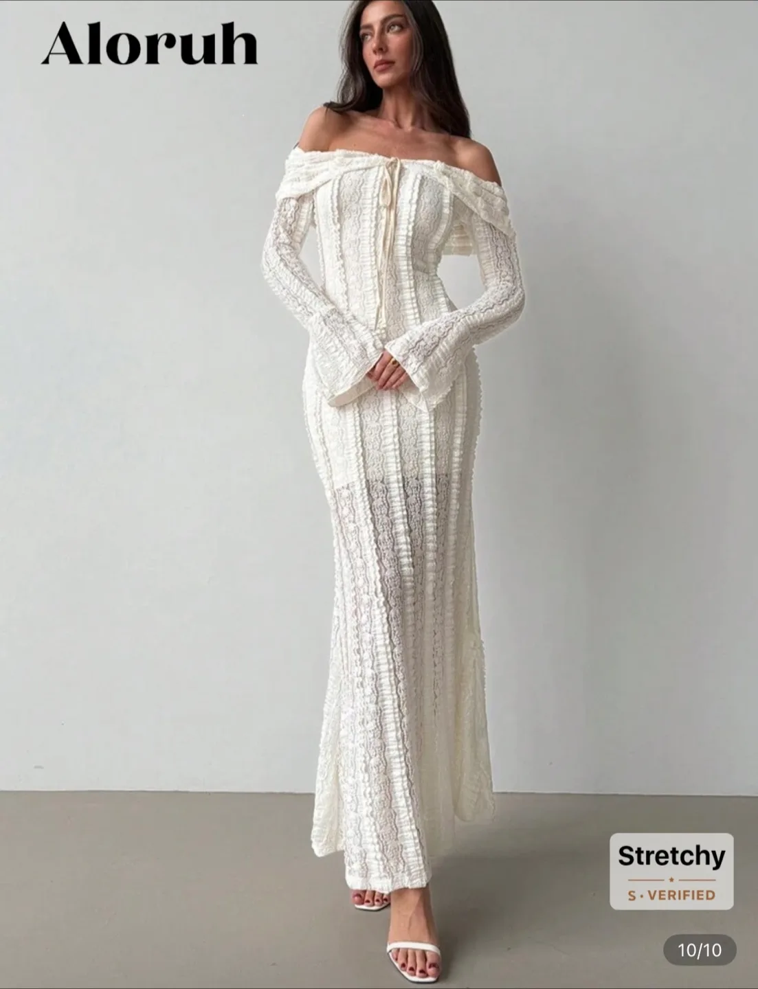 Long Dress - White thumbnail