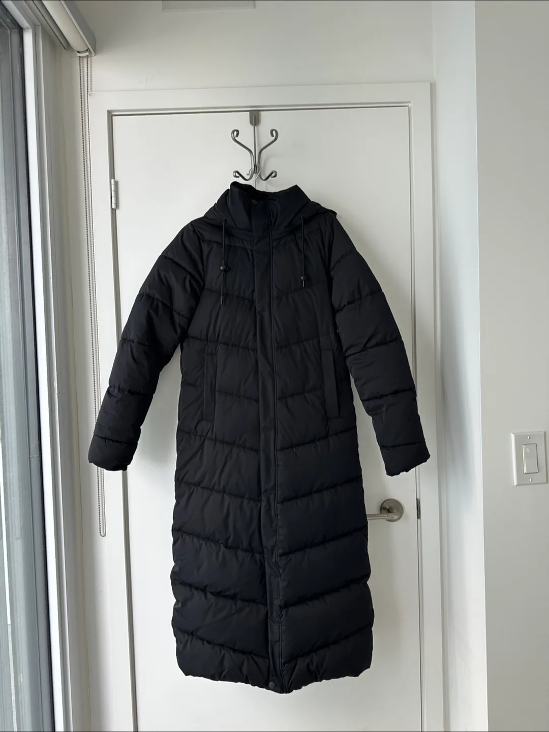 Ripzone Black Puffer Coat - Size S thumbnail