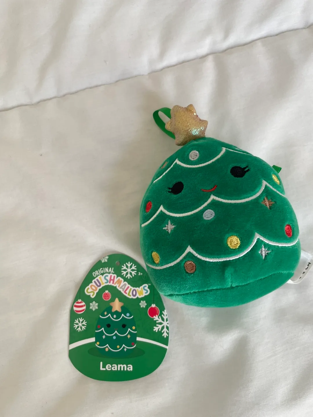 Squishmallows Leama Christmas Tree Plush thumbnail