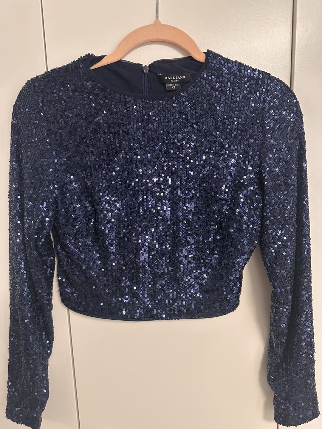 Marciano Guess Sequin Top - Size XS