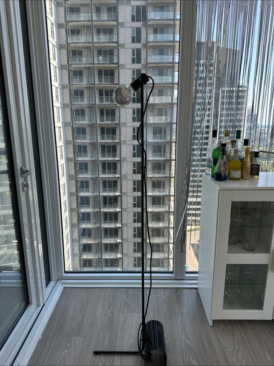 IKEA Black Floor Lamp thumbnail