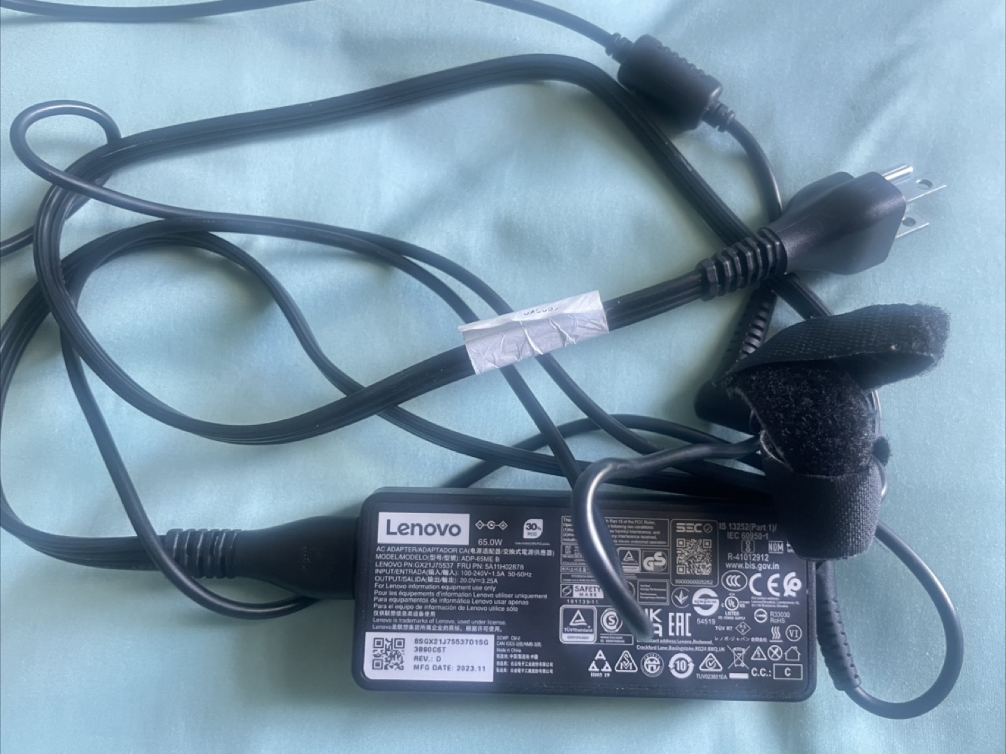 Lenovo 65W AC Adapter Charger🧡 - photo 2