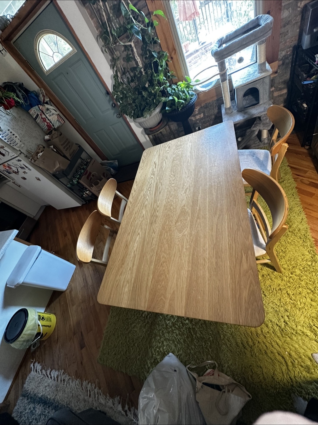 Dining table and 4 chairs