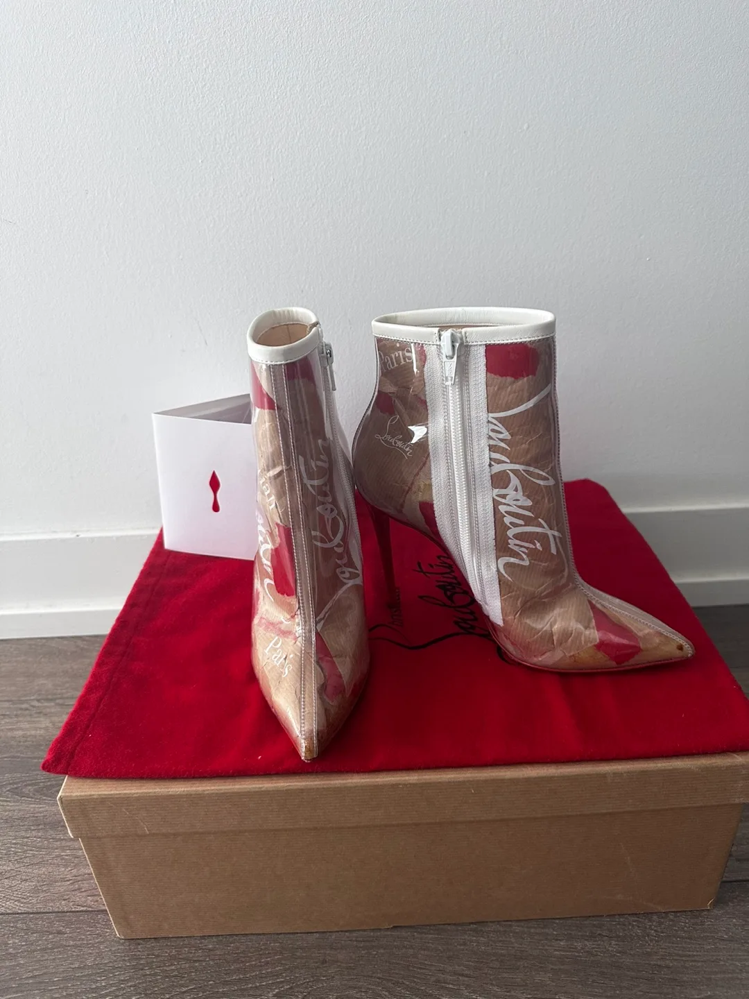 Christian Louboutin So Kate Kraft Ankle Boots 120mm Size 35.5 thumbnail
