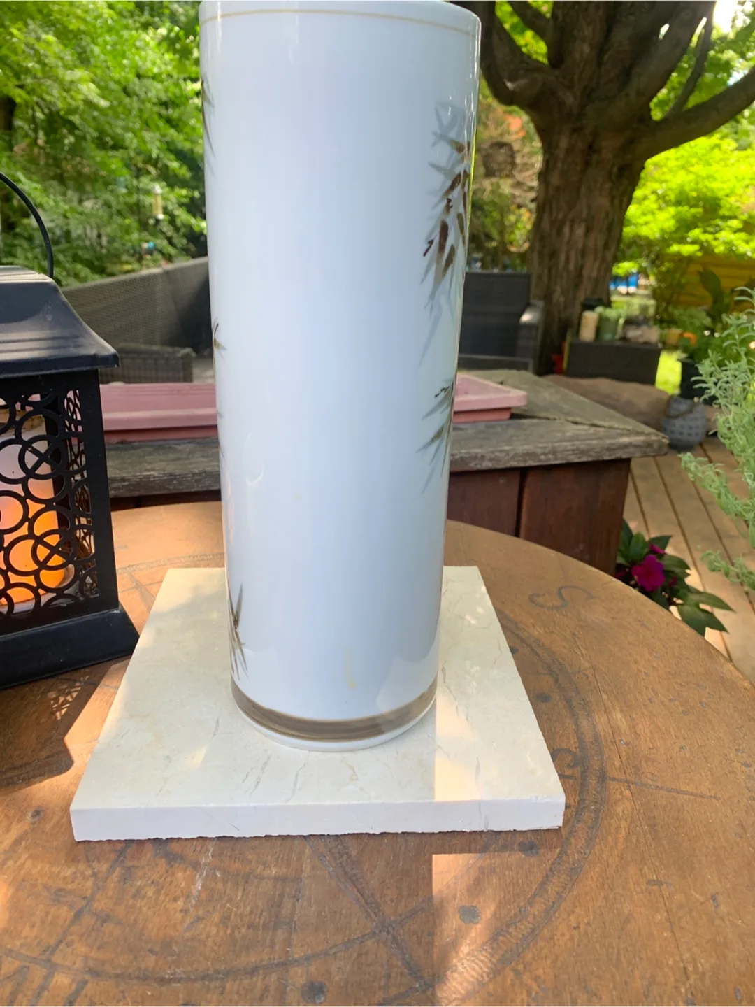 Vintage Japanese Bamboo Design Vase 🇨🇦🍁 image indicator(3)