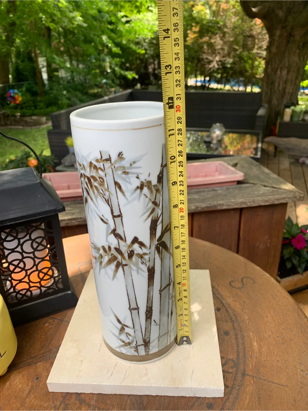 Vintage Japanese Bamboo Design Vase 🇨🇦🍁 image indicator(10)