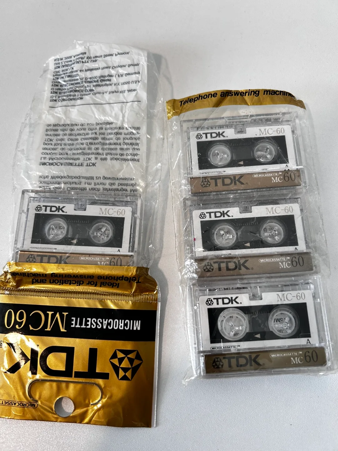 TDK MC-60 Microcassette thumbnail