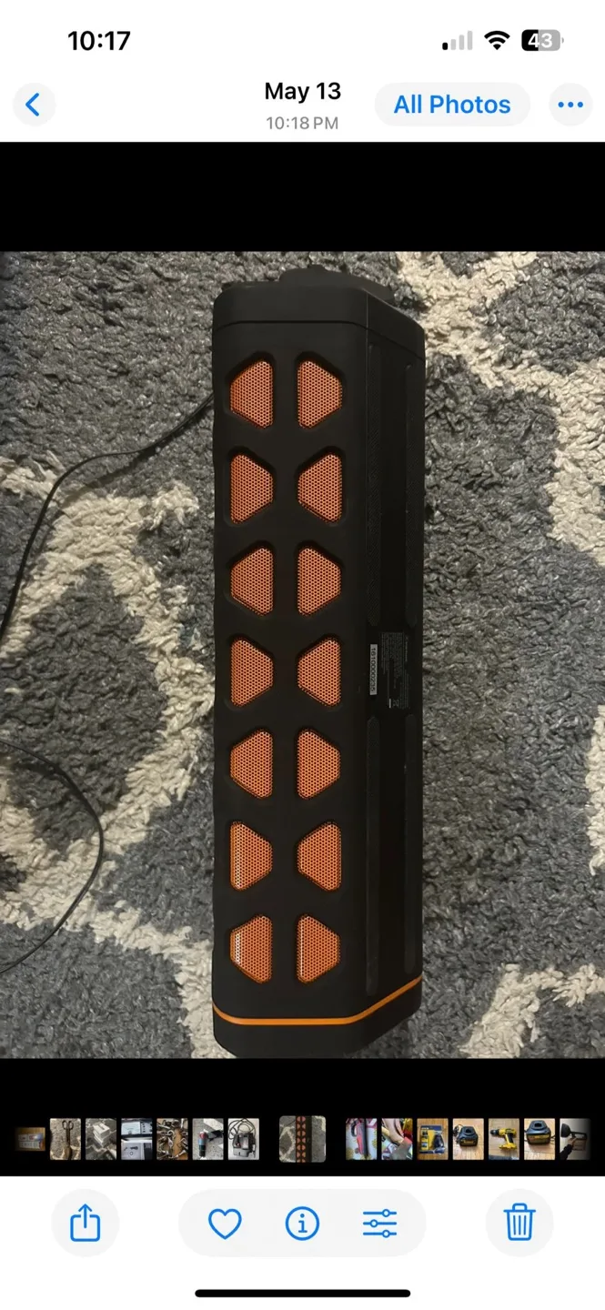 ION Audio Block Rocker Portable Speaker thumbnail