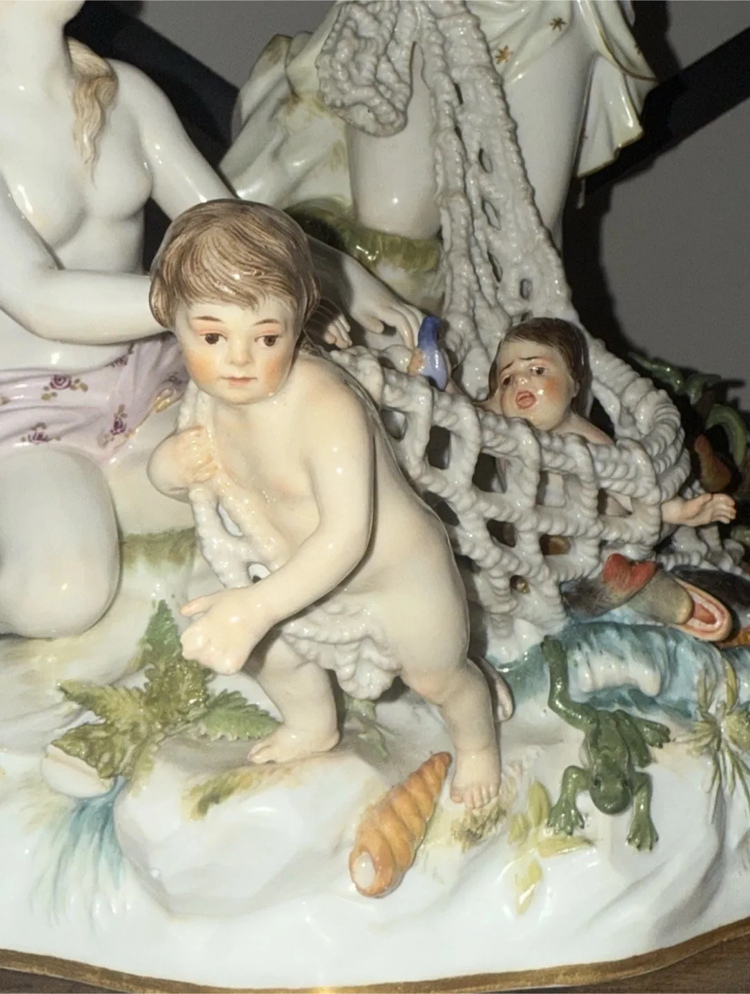 Meissen Porcelain Figure, Capture of the Tritons By Kändler image indicator(6)