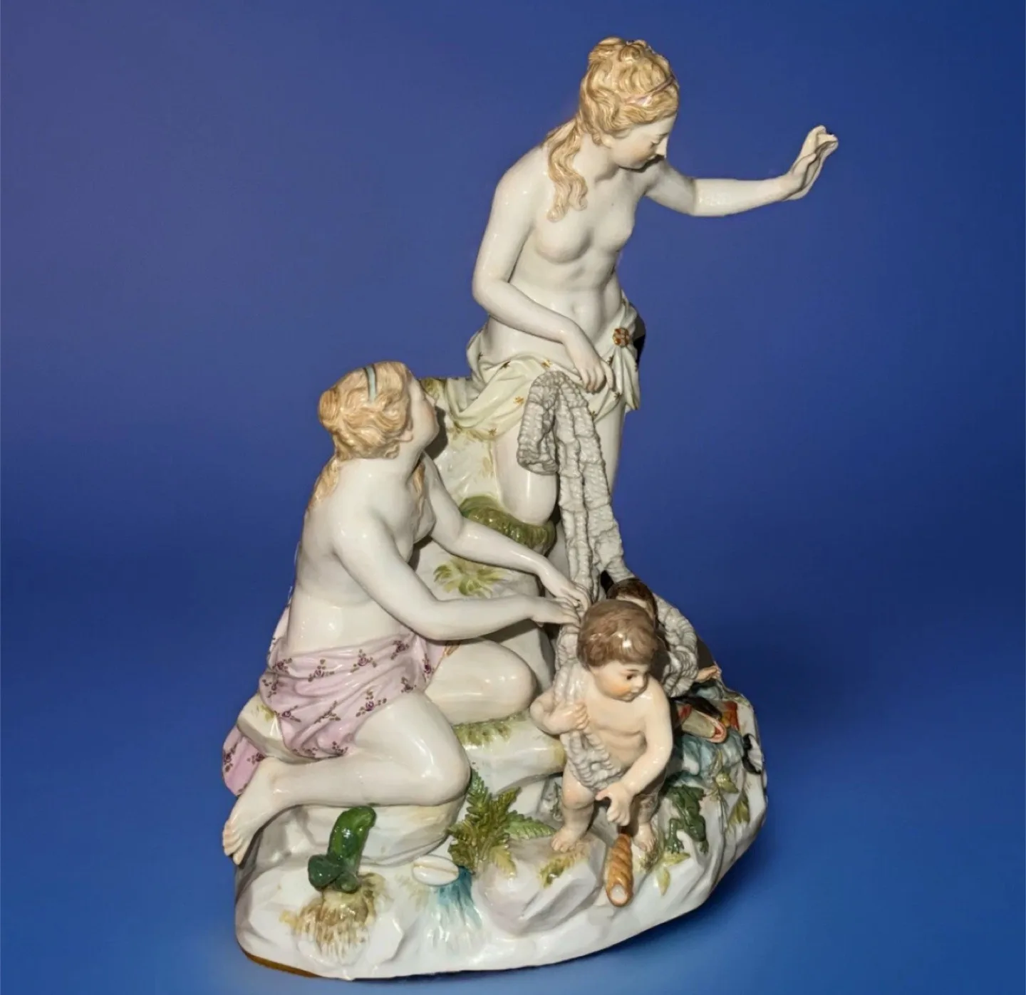 Meissen Porcelain Figure, Capture of the Tritons By Kändler image indicator(2)