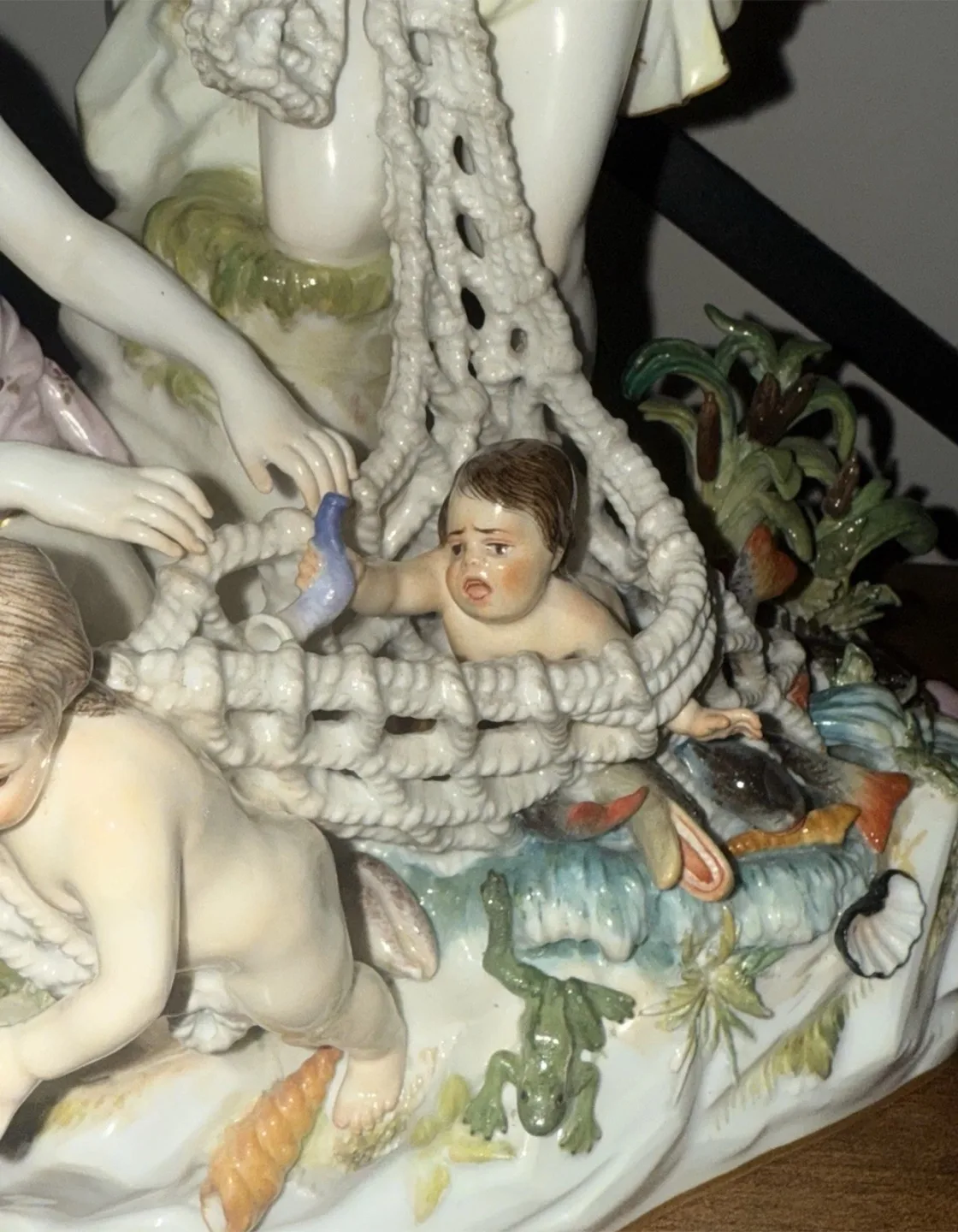 Meissen Porcelain Figure, Capture of the Tritons By Kändler image indicator(5)