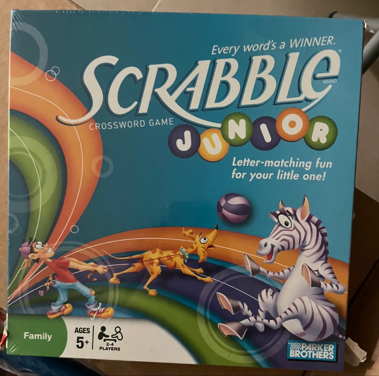 2008 NEW Scrabble Junior Board Game thumbnail