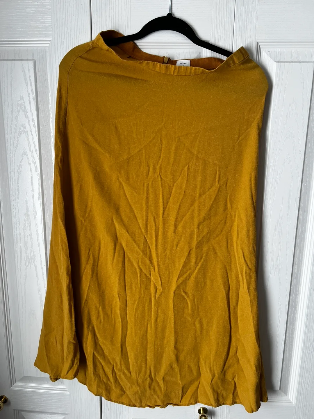 Wilfred Skirt - Size 8 - Mustard Yellow thumbnail