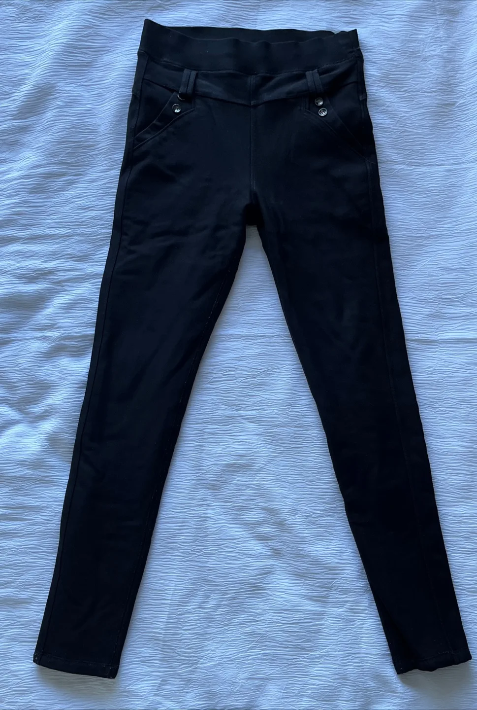 Black Fleece Lined Pants thumbnail